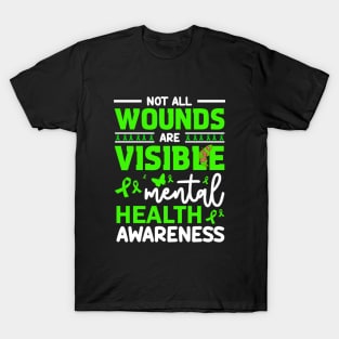 Mental Health Matters End The Stigma Psychology Therapy T-Shirt